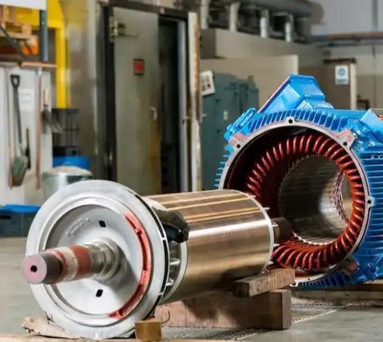 Rewinded Electric Motor Stator with Leads